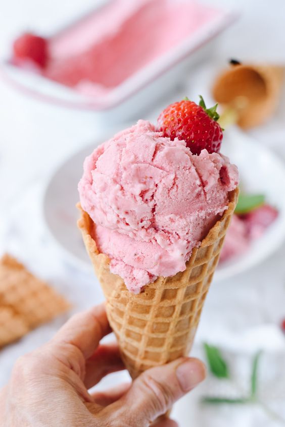 Strawberry Ice Cream